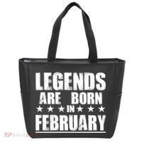 Legends Are Born In February Birthday Tote Bag thumb 0