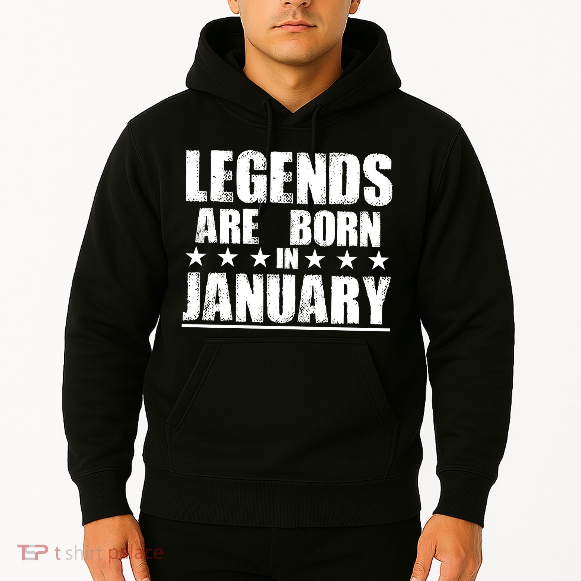 Legends Are Born In January Birthday Hoodie
