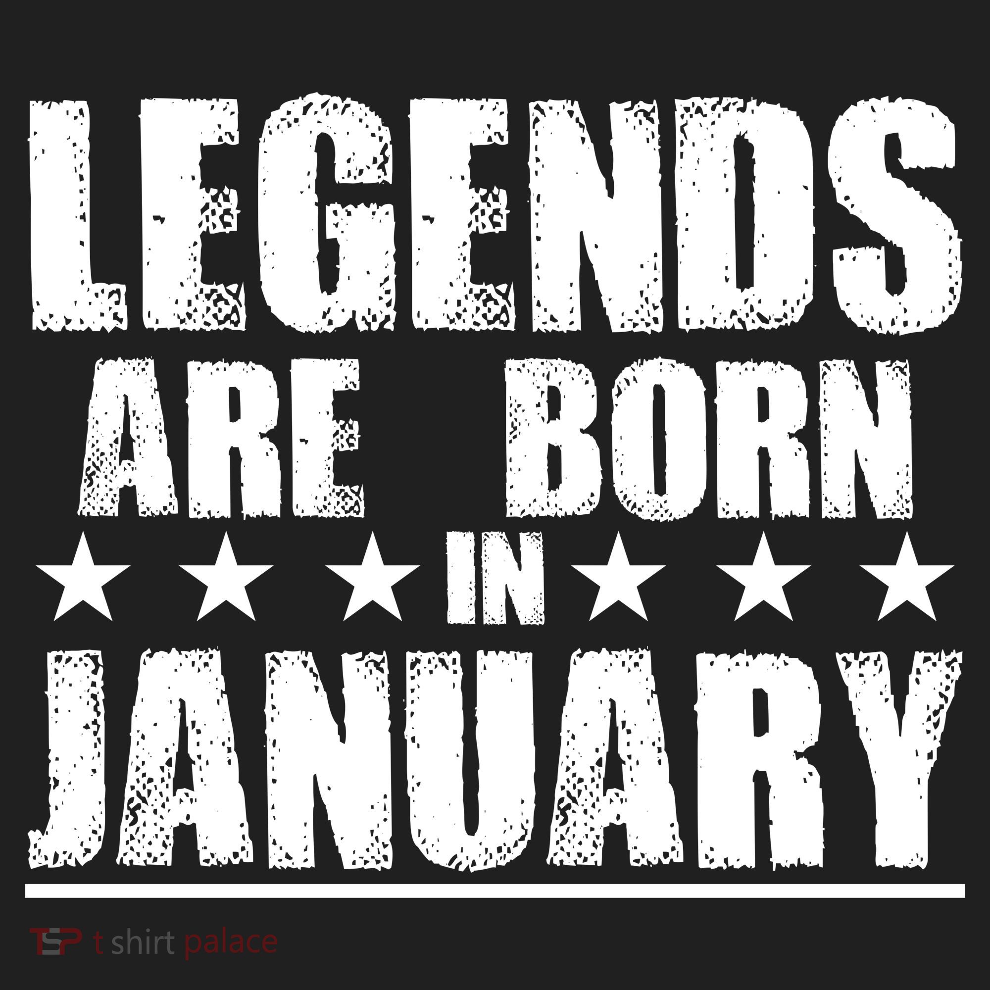 Legends Are Born In January Birthday Tumbler