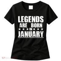 Legends Are Born In January Birthday Women's T-Shirt thumb 0