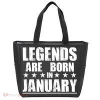 Legends Are Born In January Birthday Tote Bag thumb 0