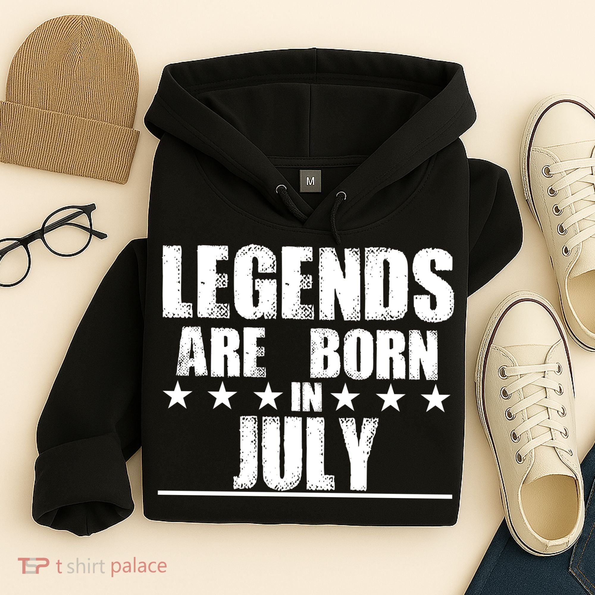 Legends Are Born In July Birthday Hoodie
