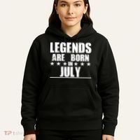 Legends Are Born In July Birthday Hoodie thumb 5