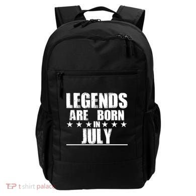 Legends Are Born In July Birthday Backpack