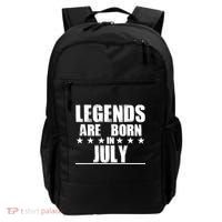 Legends Are Born In July Birthday Backpack thumb 0