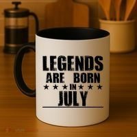 Legends Are Born In July Birthday Coffee Mug thumb 4