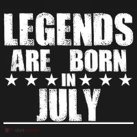 Legends Are Born In July Birthday Pajama Set thumb 2