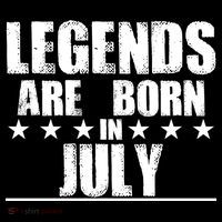 Legends Are Born In July Birthday Women's Hoodie thumb 2