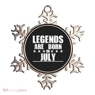 Legends Are Born In July Birthday Ornament