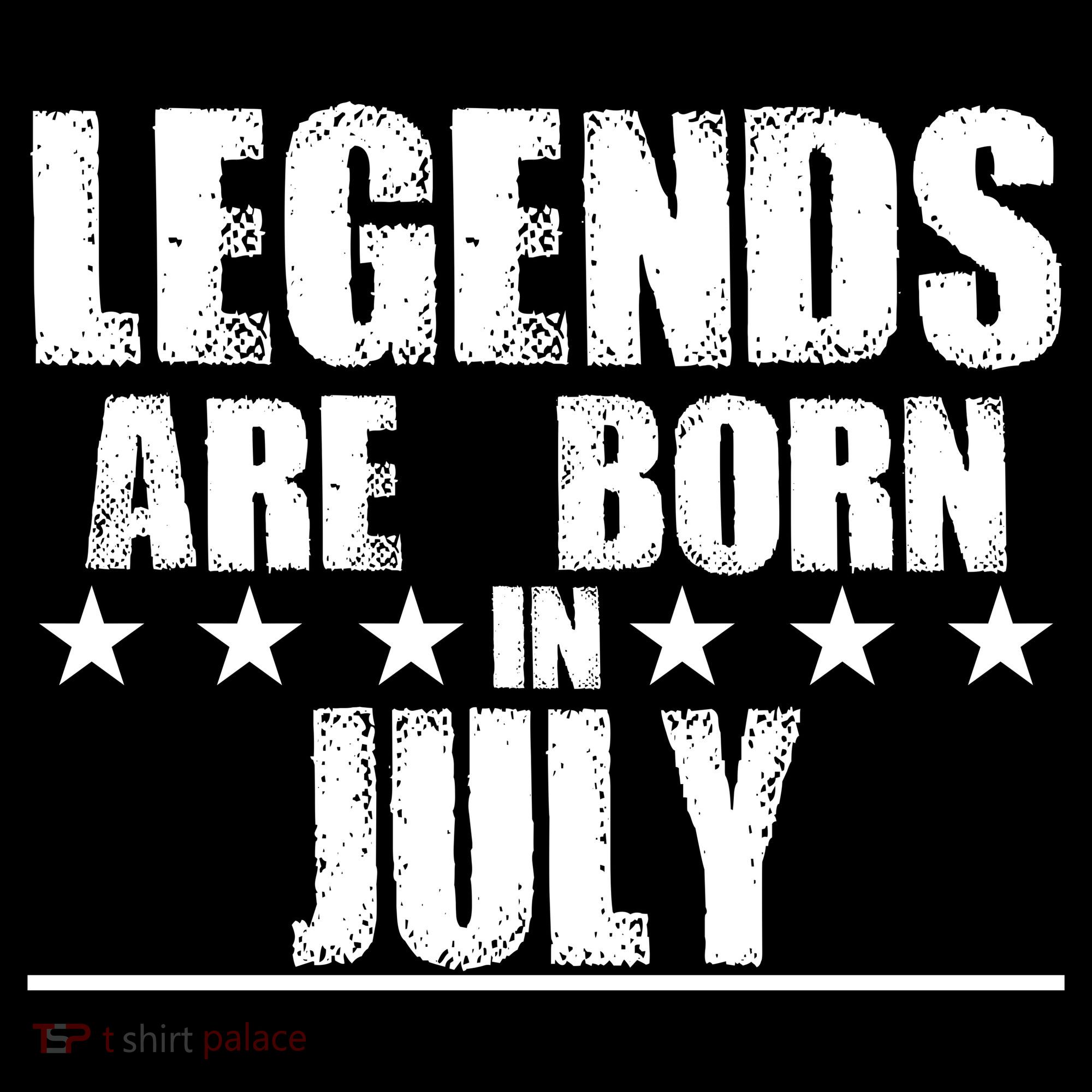 Legends Are Born In July Birthday Baby Bodysuit