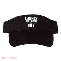 Legends Are Born In July Birthday Visor thumb 0