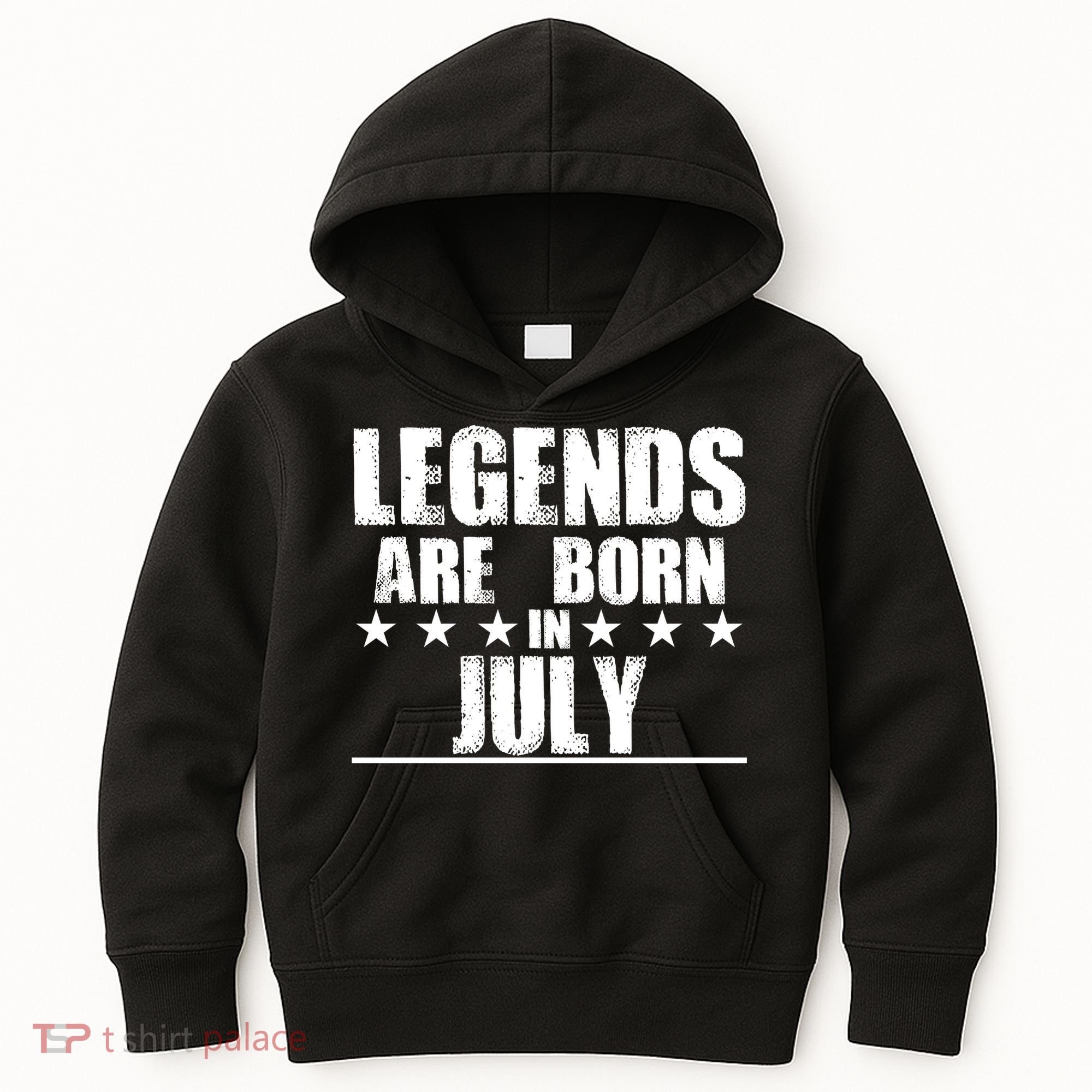 Legends Are Born In July Birthday Kids Hoodie