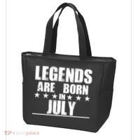 Legends Are Born In July Birthday Tote Bag thumb 3