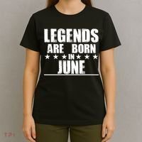 Legends Are Born In June Birthday T-Shirt thumb 4