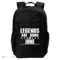 Legends Are Born In June Birthday Backpack thumb 0