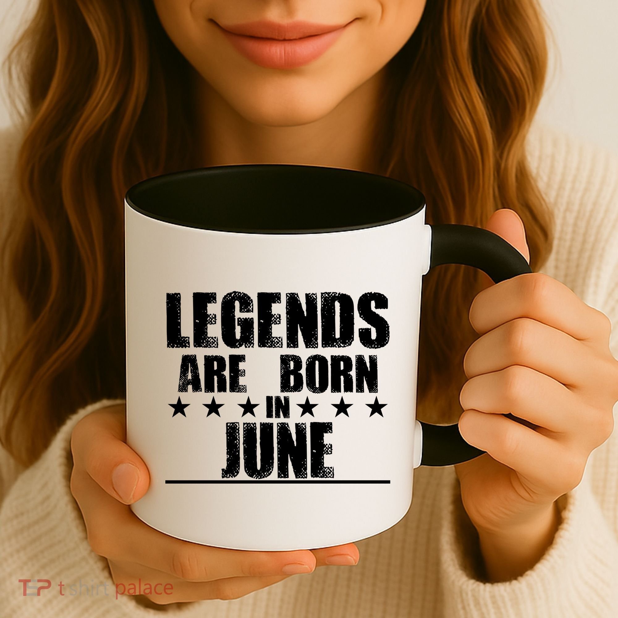 Legends Are Born In June Birthday Coffee Mug