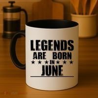 Legends Are Born In June Birthday Coffee Mug thumb 4