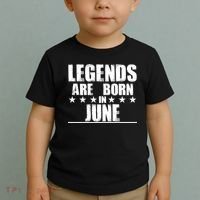 Legends Are Born In June Birthday Toddler T-Shirt thumb 2