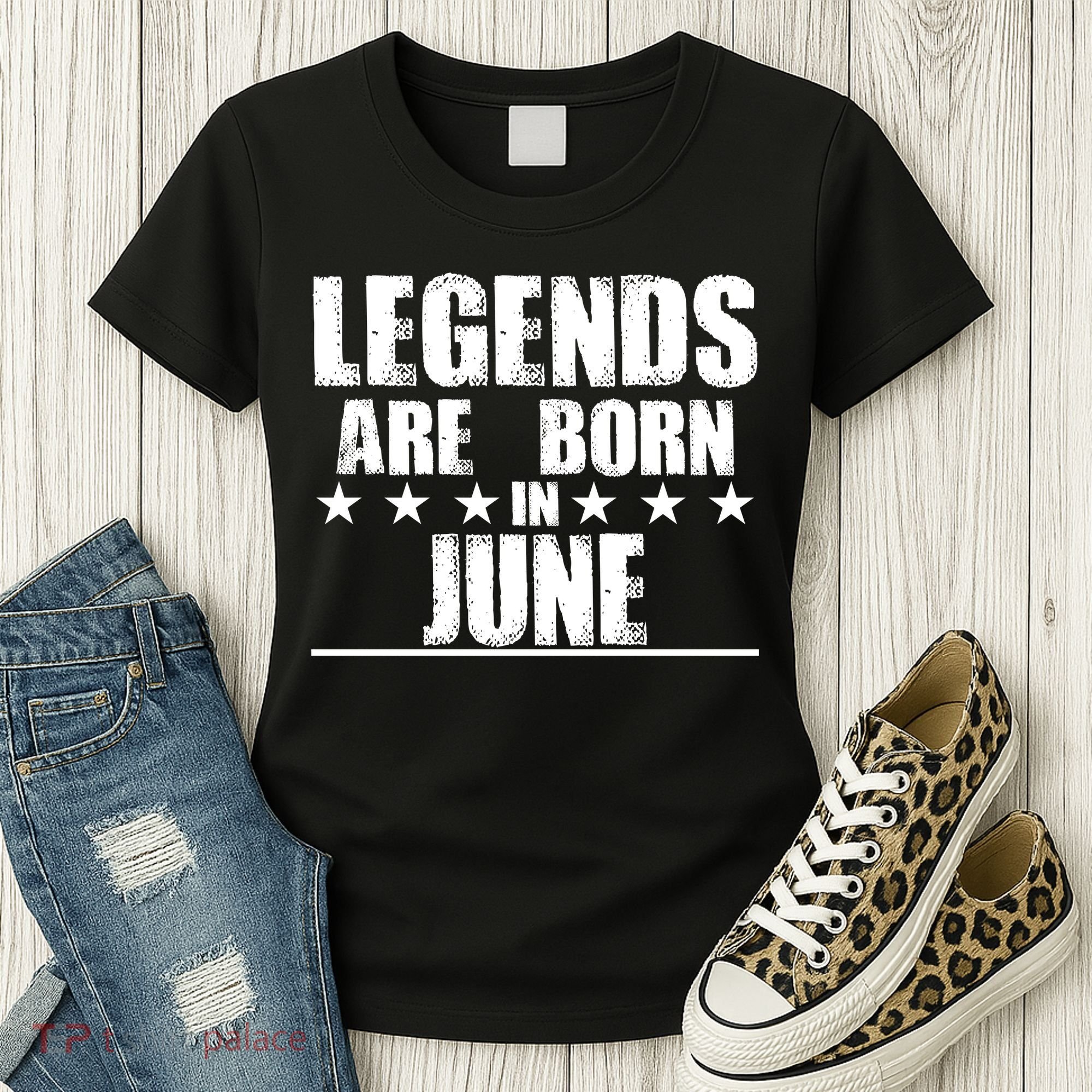 Legends Are Born In June Birthday Women's T-Shirt