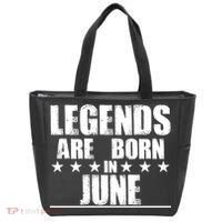 Legends Are Born In June Birthday Tote Bag thumb 0