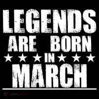 Legends Are Born In March Birthday Bucket Hat thumb 4