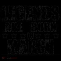 Legends Are Born In March Birthday Coffee Mug thumb 5