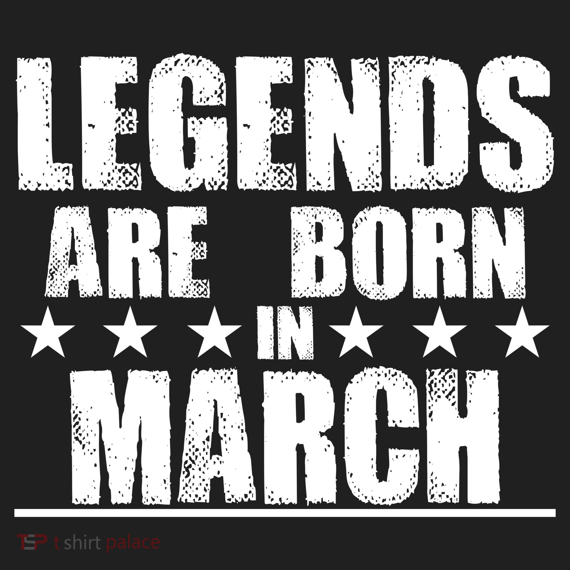 Legends Are Born In March Birthday Tumbler