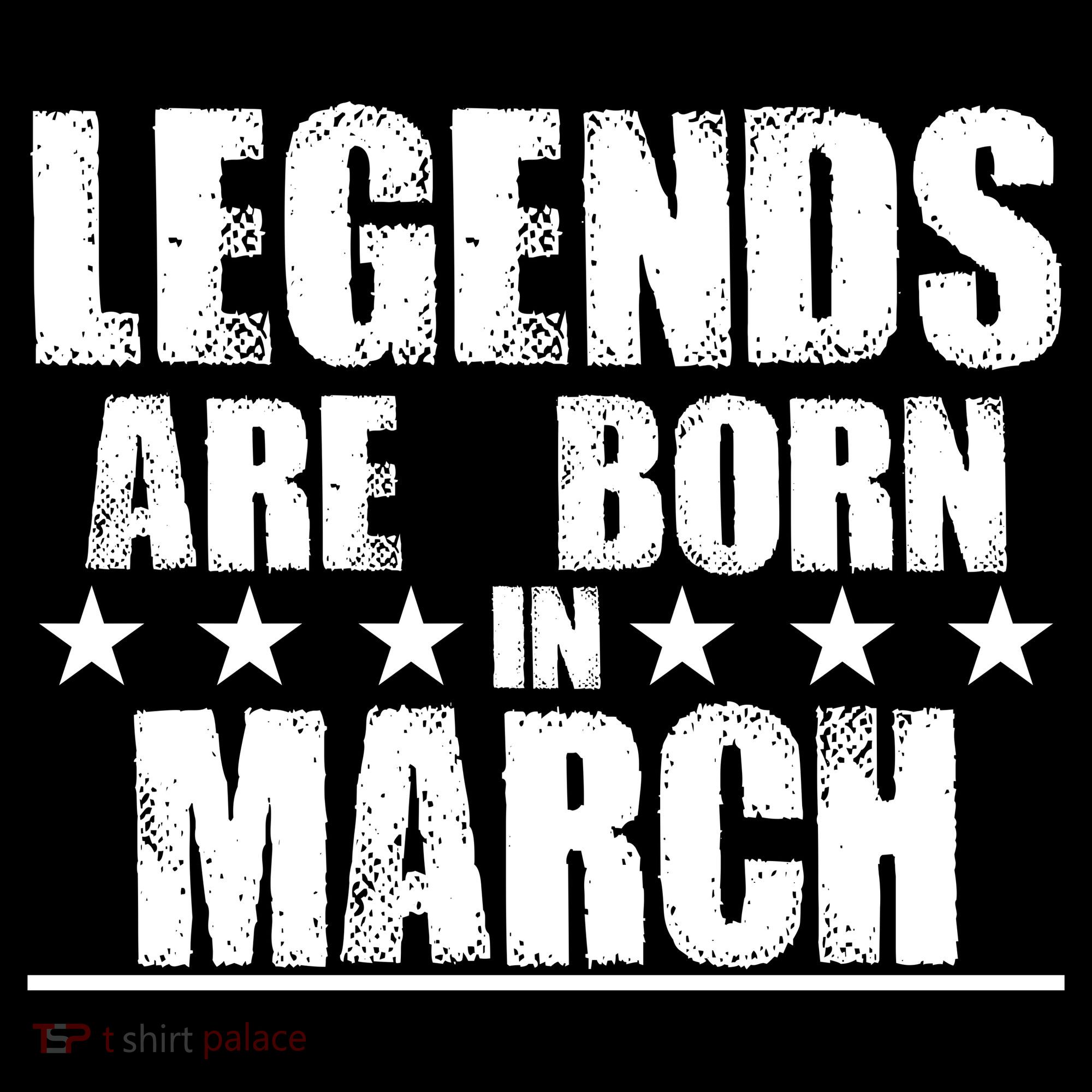 Legends Are Born In March Birthday Toddler Hoodie
