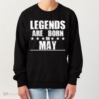 Legends Are Born In May Birthday Women's Sweatshirt thumb 0