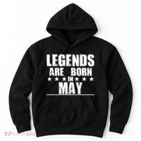 Legends Are Born In May Birthday Hoodie thumb 0