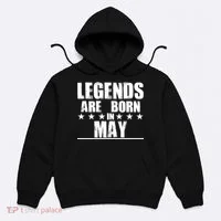 Legends Are Born In May Birthday Hoodie thumb 0