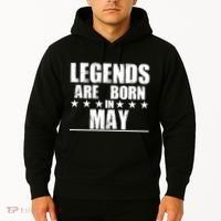Legends Are Born In May Birthday Hoodie thumb 2