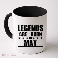 Legends Are Born In May Birthday Coffee Mug thumb 0