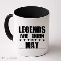 Legends Are Born In May Birthday Coffee Mug thumb 0