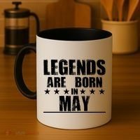 Legends Are Born In May Birthday Coffee Mug thumb 4
