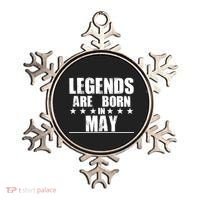 Legends Are Born In May Birthday Ornament thumb 0