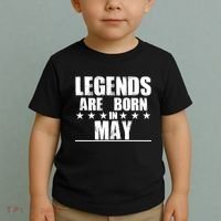 Legends Are Born In May Birthday Toddler T-Shirt thumb 2