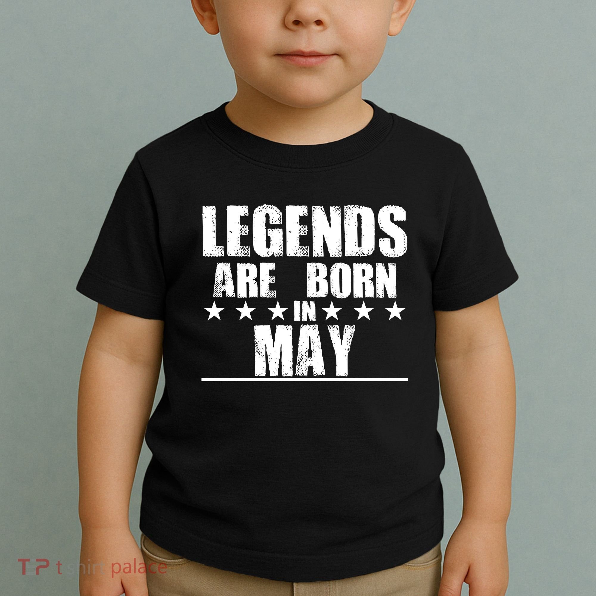 Legends Are Born In May Birthday Toddler T-Shirt