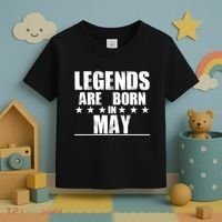 Legends Are Born In May Birthday Toddler T-Shirt thumb 3