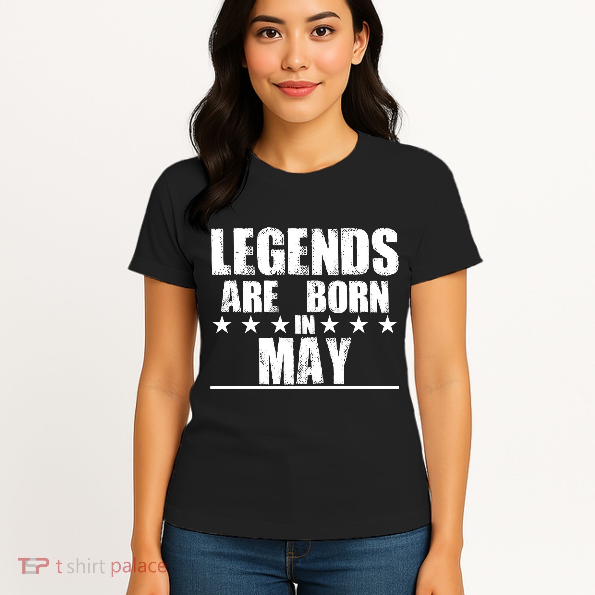 Legends Are Born In May Birthday Women's T-Shirt