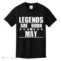 Legends Are Born In May Birthday Kids T-Shirt thumb 0