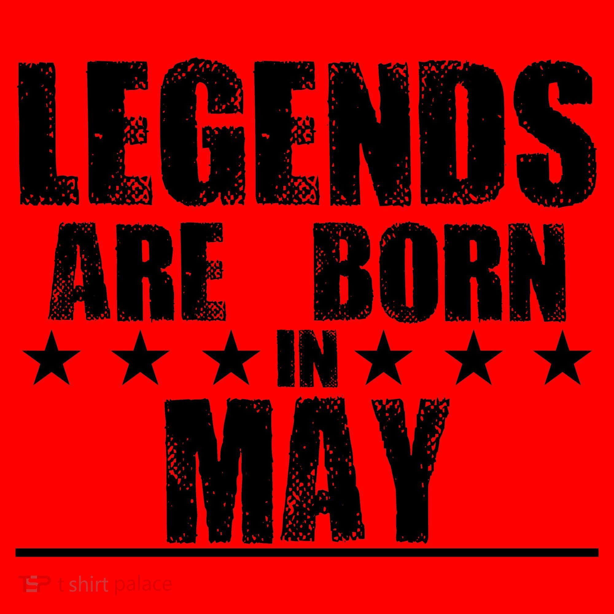 Legends Are Born In May Birthday Santa Hat