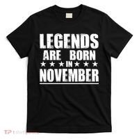 Legends Are Born In November Birthday T-Shirt thumb 0
