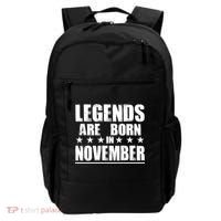 Legends Are Born In November Birthday Backpack thumb 0