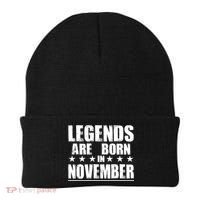 Legends Are Born In November Birthday Beanie thumb 0
