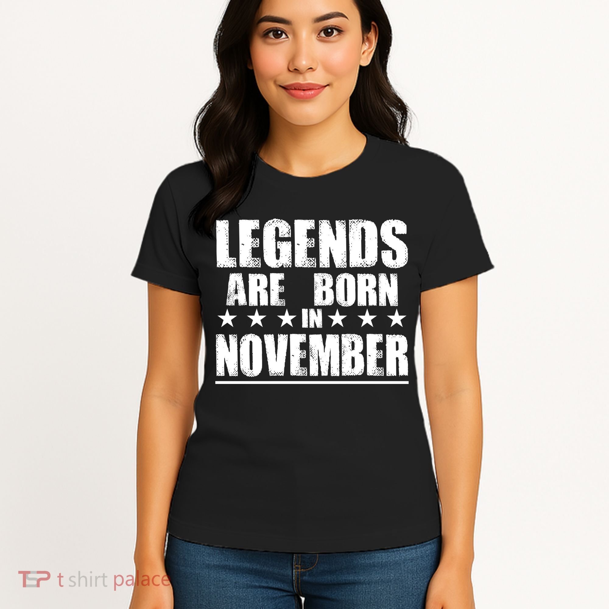 Legends Are Born In November Birthday Women's T-Shirt