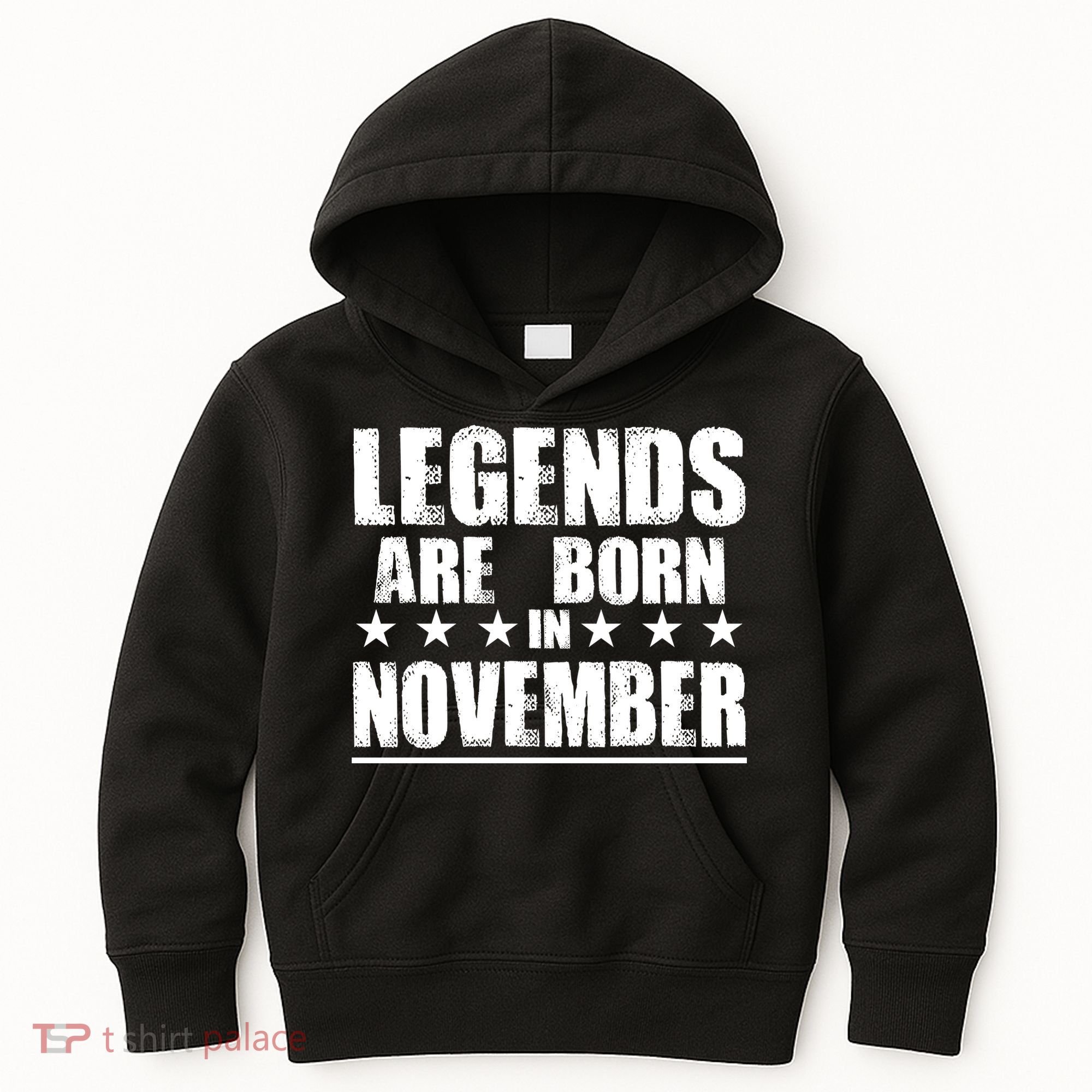 Legends Are Born In November Birthday Kids Hoodie