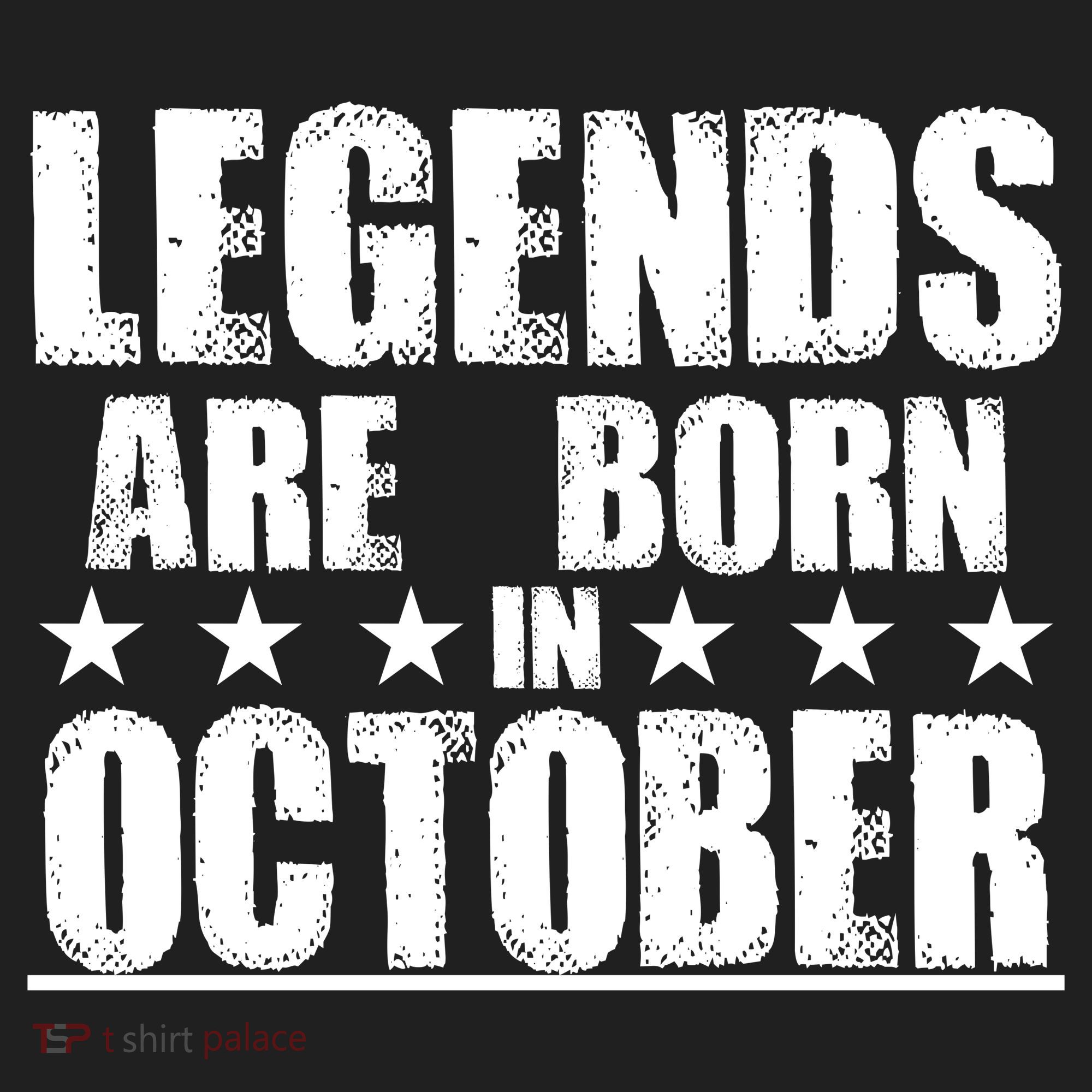 Legends Are Born In October Birthday Hat
