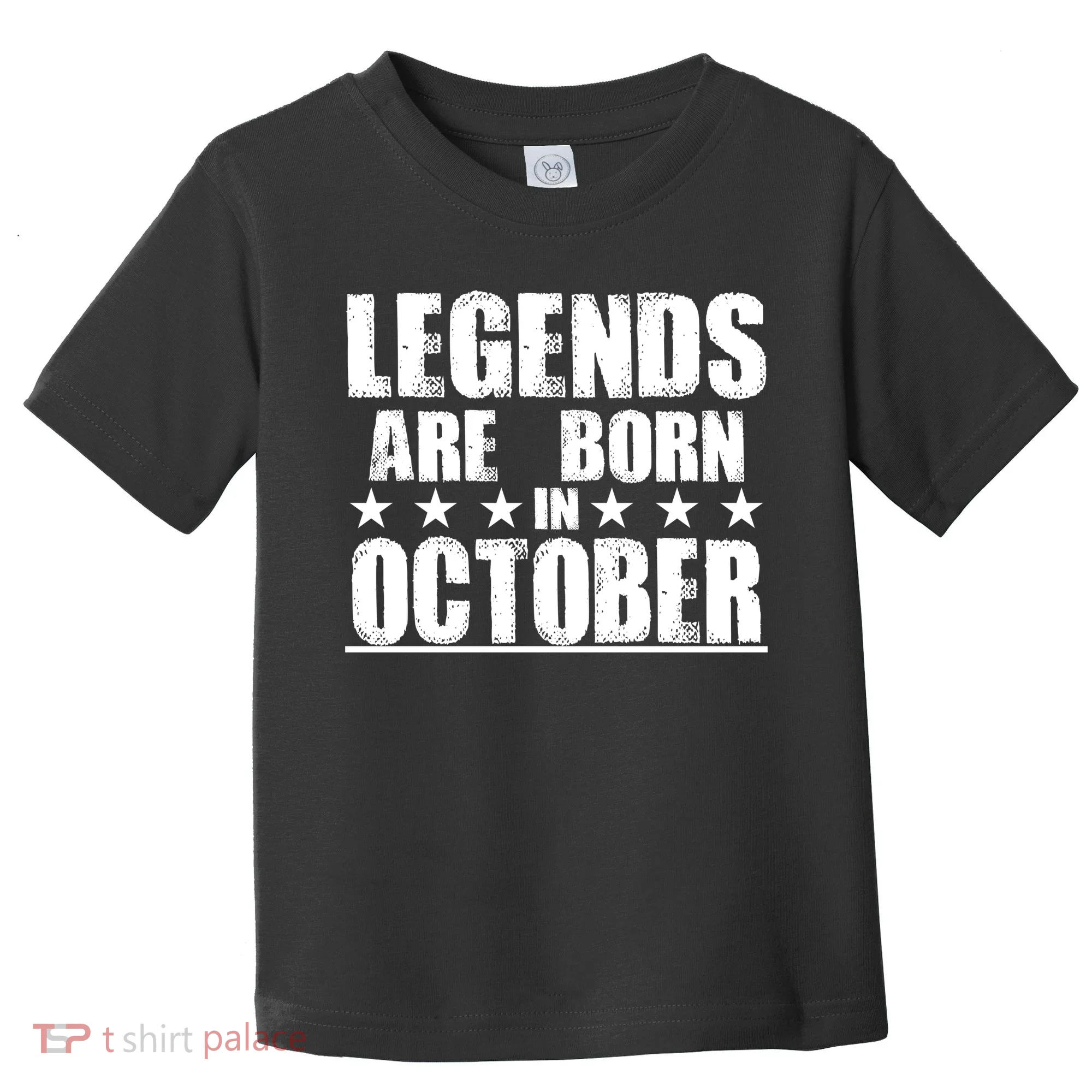 Legends Are Born In October Birthday Toddler T-Shirt