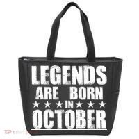 Legends Are Born In October Birthday Bag thumb 0